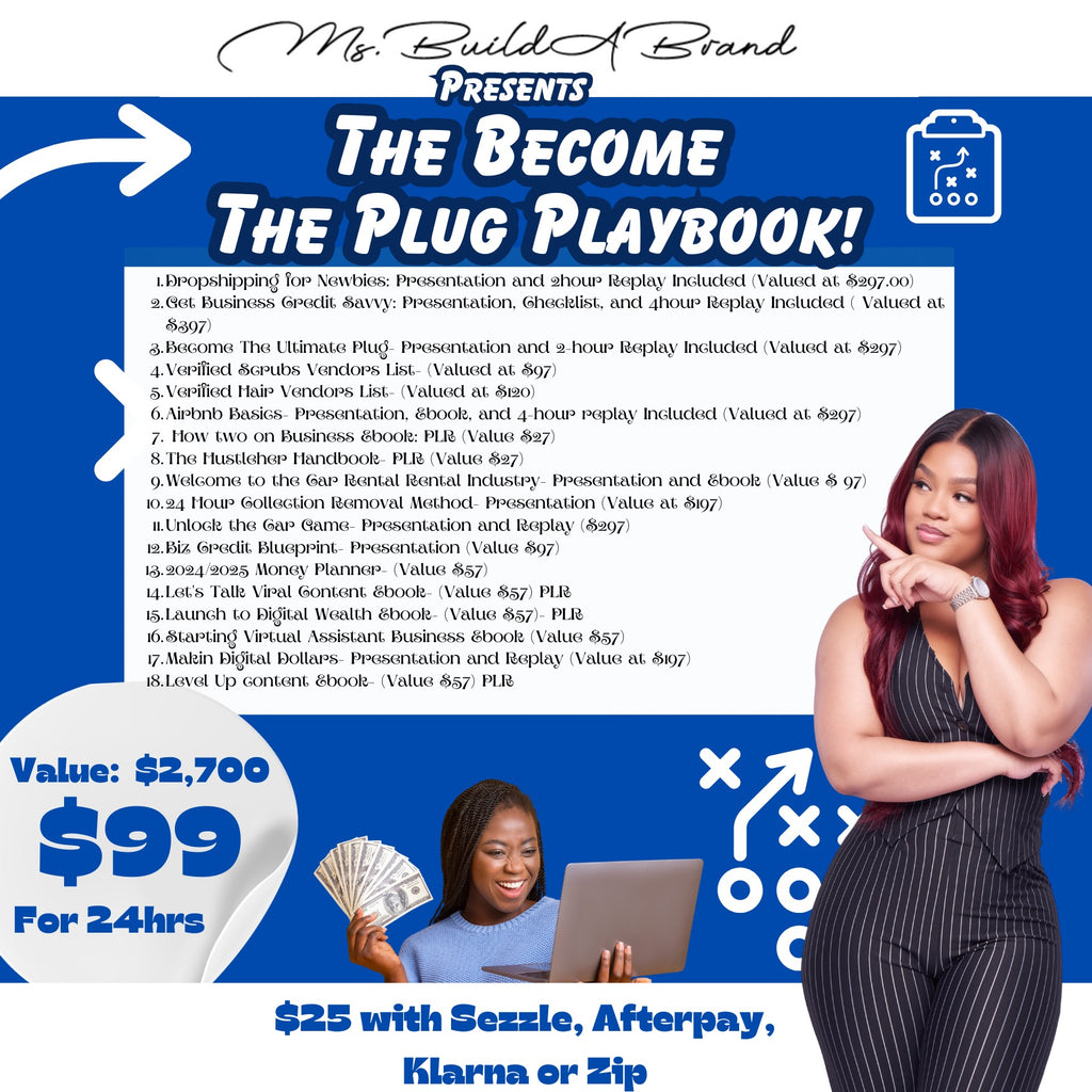 The Become The Plug Playbook